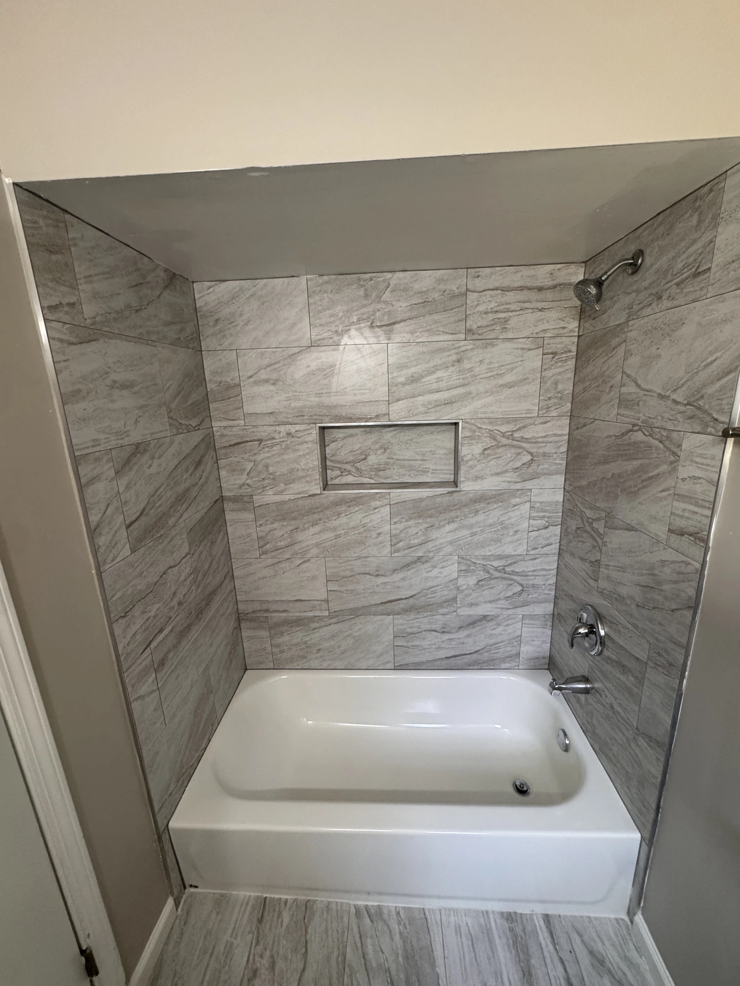 Whole-home Refresh - Project 01, Bathroom Tub after renovation