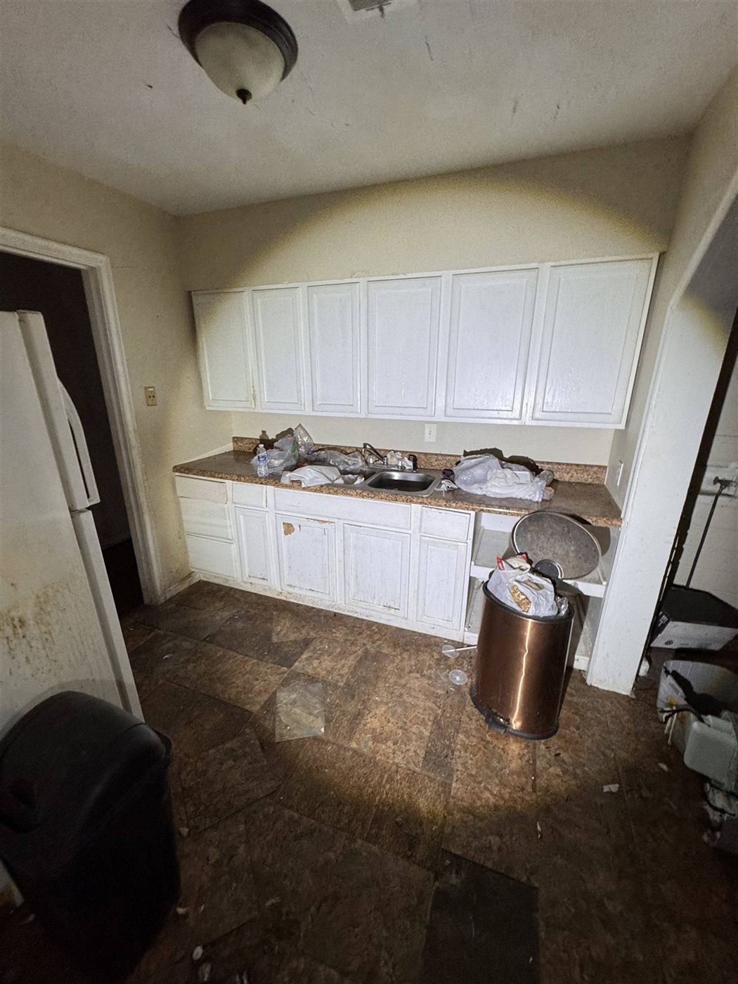 Kitchen before renovation in Memphis, TN